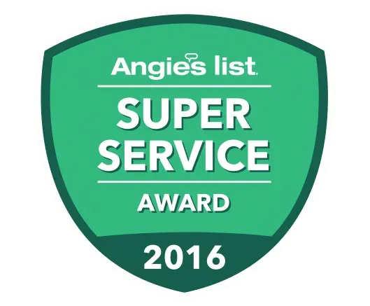 Angie's List Super Service Award 2016
