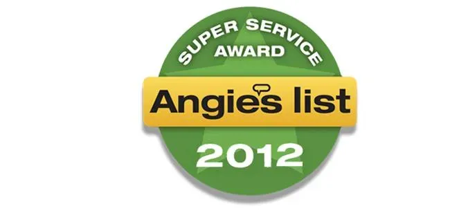 Angie's List Super Service Award 2012