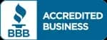 The Better Business Bureau Accredited Business badge.