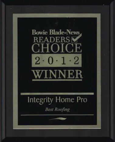 2012 Best Roofing Company