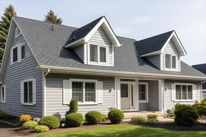 Colonial style home with fiber cement siding - Integrity Home Pro