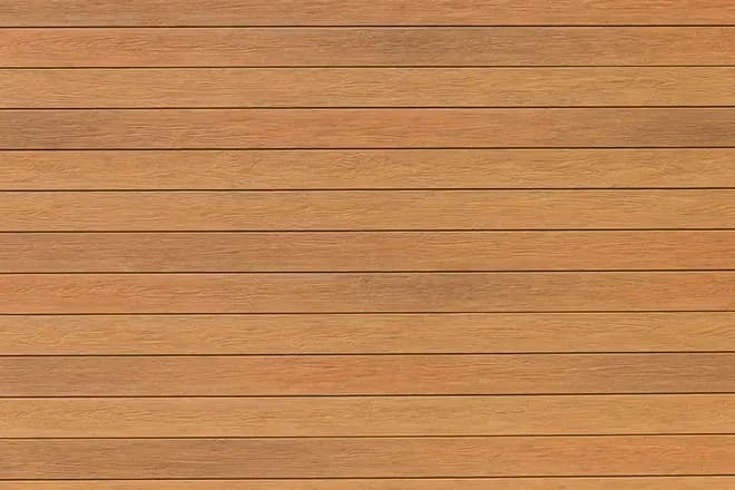 Example of shiplap siding closeup