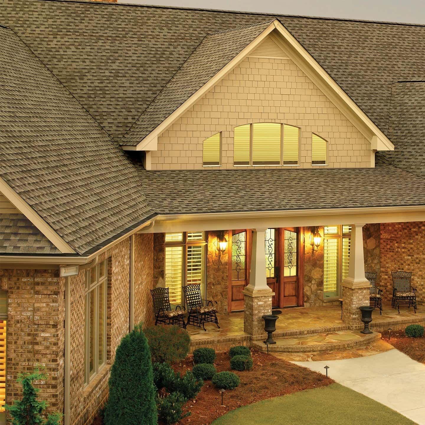 GAF Roofing on house in Maryland