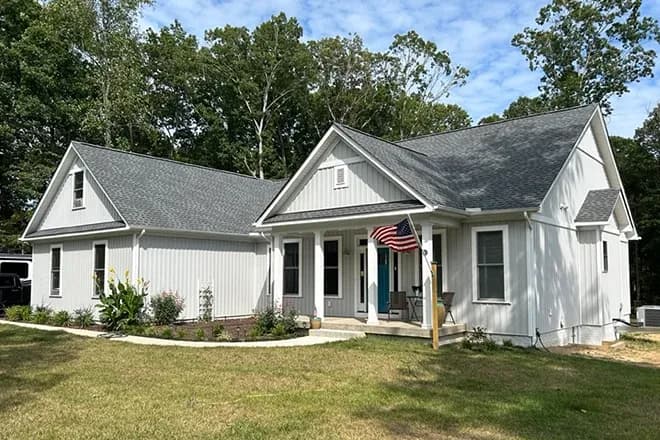 Siding Up For A Cozy Bowie Home, The Insulated Way